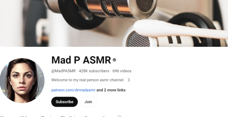 Who is Mad P ASMR?
